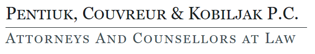 Pentiuk, Couvreur & Kobiljak P.C. Attorneys And Counsellors at Law